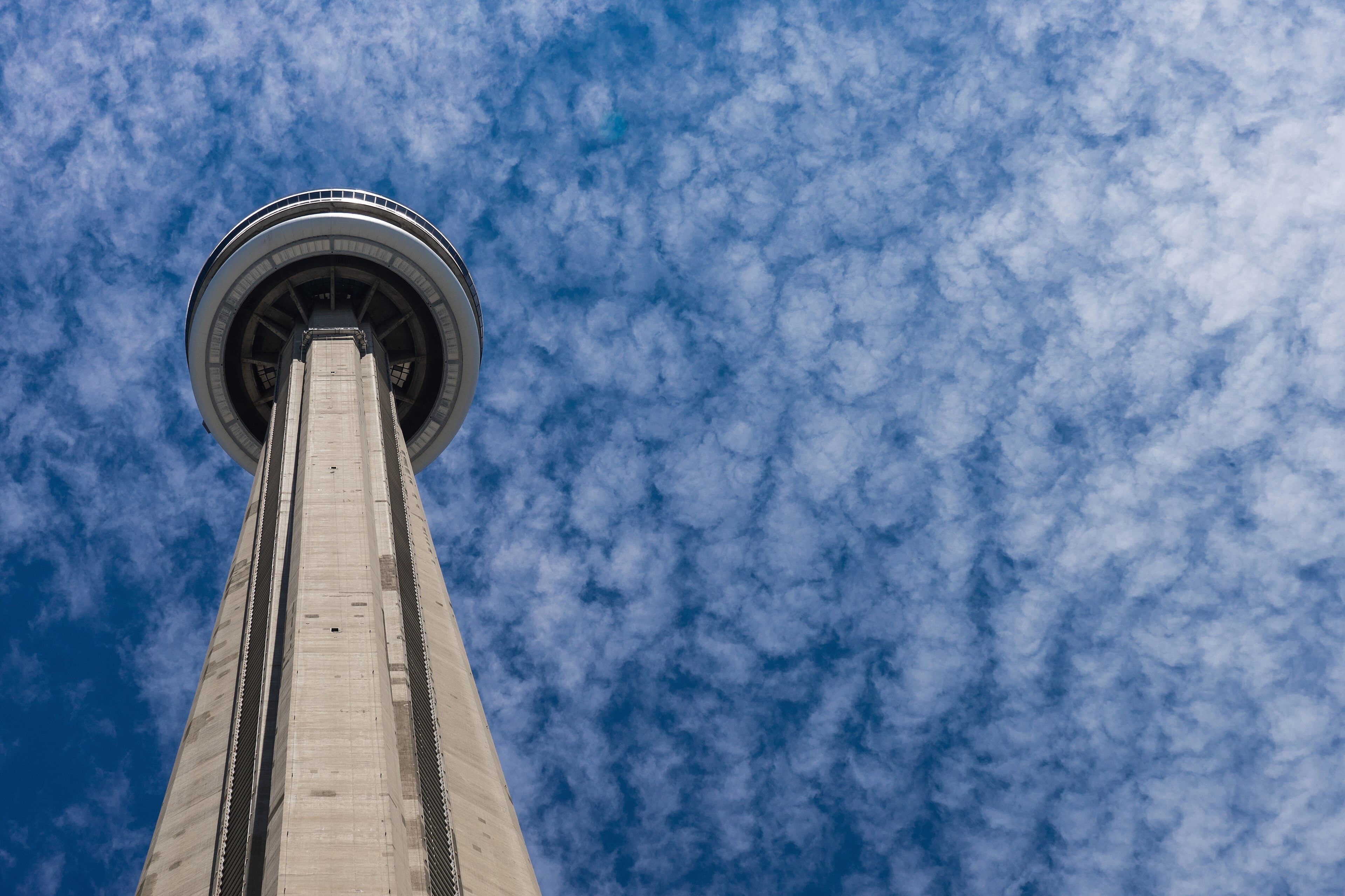 The CN Tower from its base