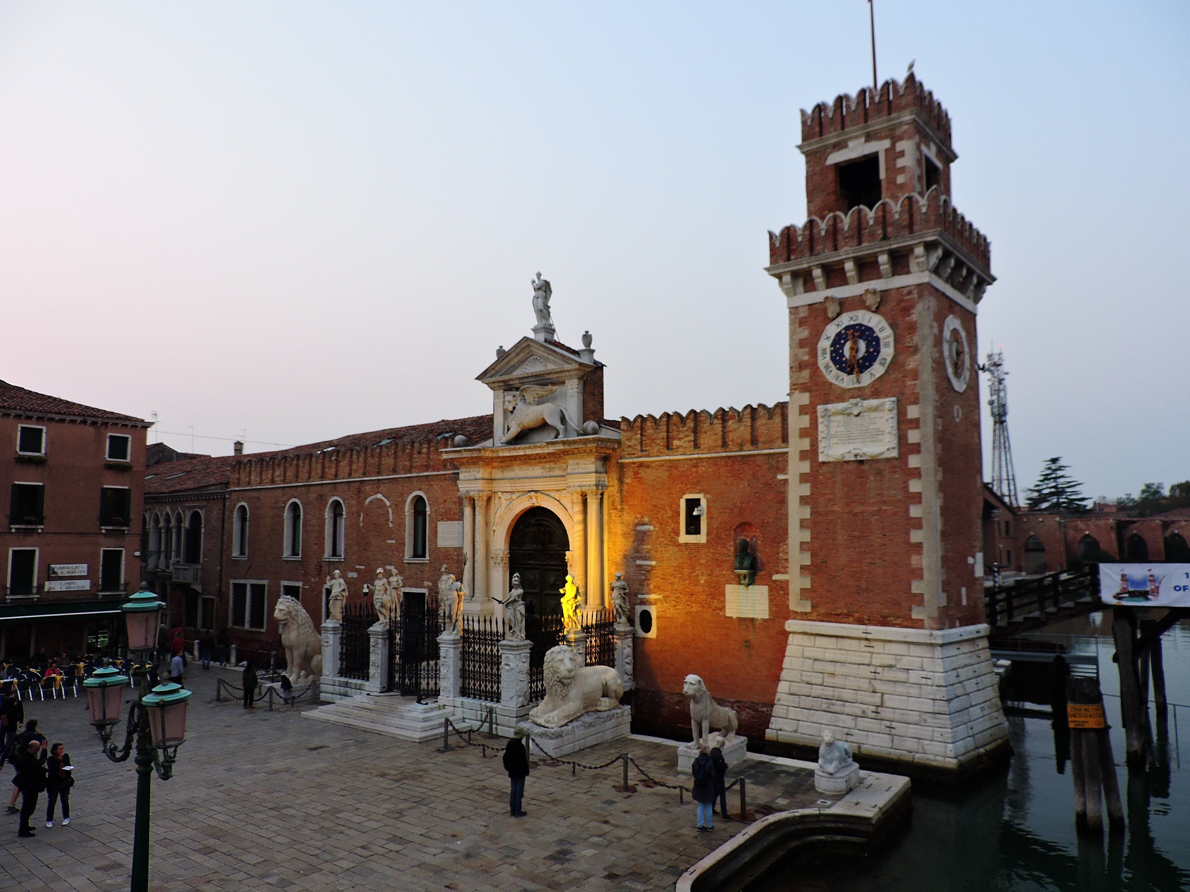 The Arsenale gate