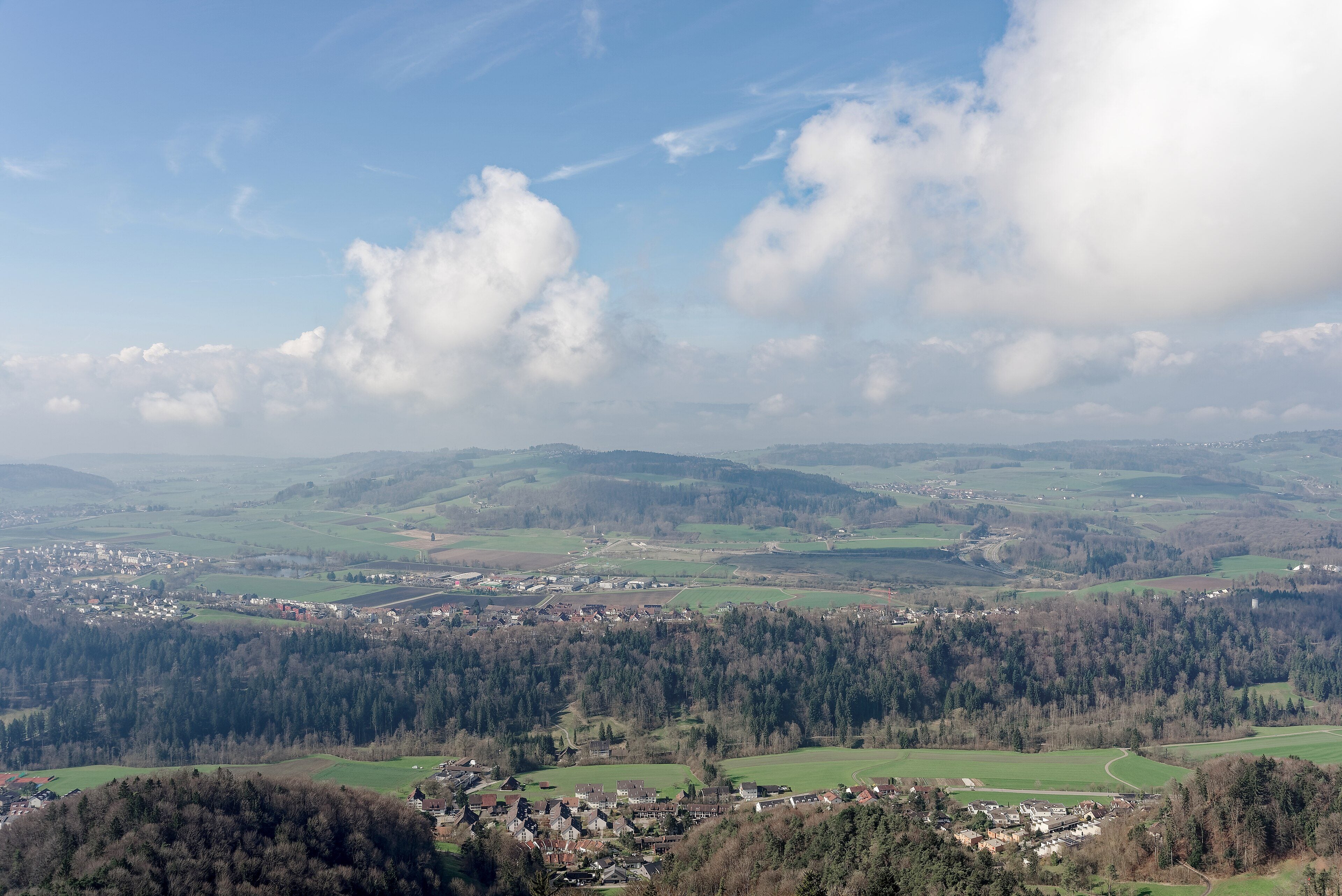 View from the Uetliberg observation tower